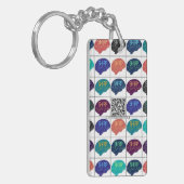 QR-sleutelhanger Sleutelhanger (Voorkant Links)