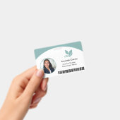 QR-streepjescode foto personeels-ID Badge (Handheld)