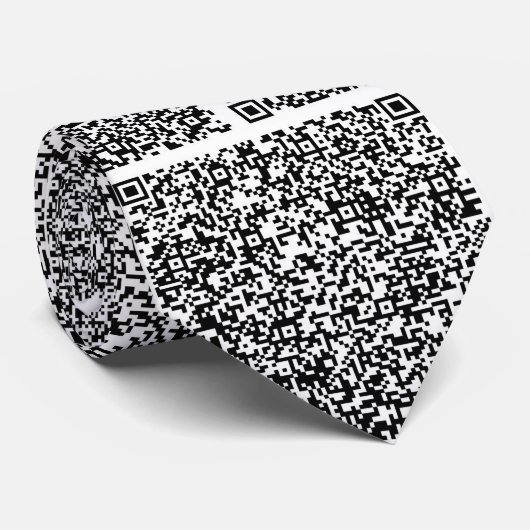 QR STROPDAS (Opgerold)