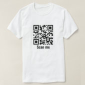 QR T-Shirt-ontwerp T-shirt (Design voorkant)
