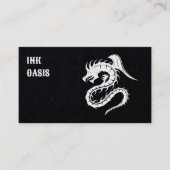 QR Tattoo Studio Visitekaartje (Voorkant)