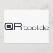 QR-tool Briefkaart (Voorkant)