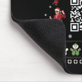 QR Trump Dance Code President Dance Code Kerst Muismat (Hoek)