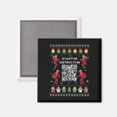 Qr Trump Dance Code President Scan For Instruction Magneet (Voorkant / Achterkant)