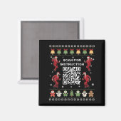 QR Trump Dance Code President Scan voor instructie Magneet (Voorkant / Achterkant)