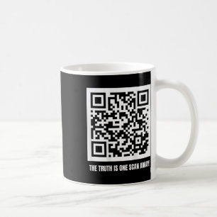 QR Trump Dancing Code Merch Uni-adult, zwart, Koffiemok