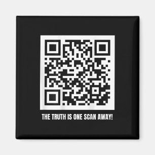 QR Trump Dancing Code Merch Uni-adult, zwart, Magneet