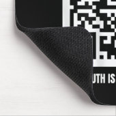 QR Trump Dancing Code Merch Uni-adult, zwart, Muismat (Hoek)