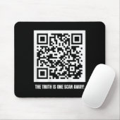 QR Trump Dancing Code Merch Uni-adult, zwart, Muismat (Met muis)