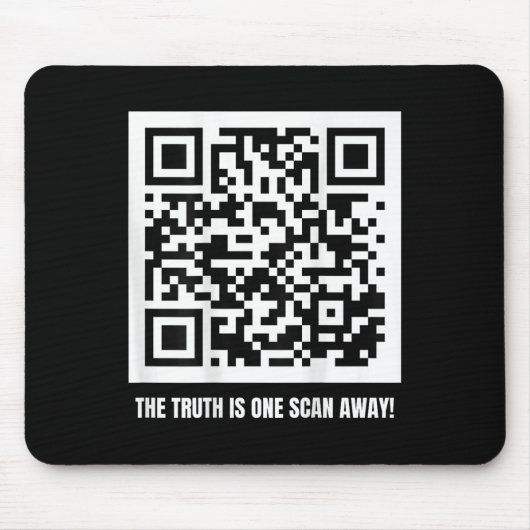 QR Trump Dancing Code Merch Uni-adult, zwart, Muismat (Voorkant)