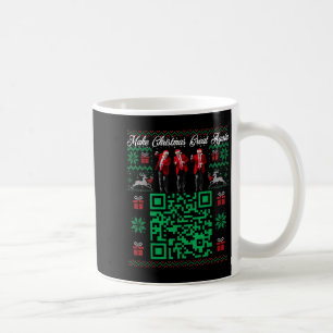 Qr Trump Dans Code Kerstman Trump Maak Kerstmis Gr Koffiemok