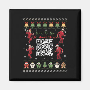 Qr Trump Dans Code President Dans Code Kerstmis Magneet