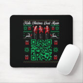 Qr Trump Dans Code Santa Trump Maak Kerstmis Gro Muismat (Met muis)