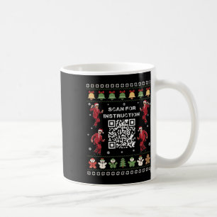 Qr Trump Danscode President Scan Voor Instructie Koffiemok