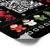 Qr Trump Danscode President Scan Voor Instructie Poster (Hoek)