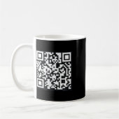 QR Trump President Trump Dance Code Funny Uni Koffiemok (Links)