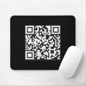 QR Trump President Trump Dance Code Funny Uni Muismat (Met muis)