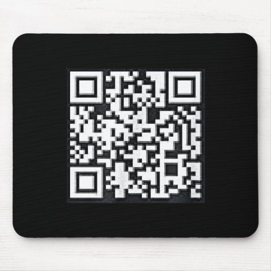 QR Trump President Trump Dance Code Funny Uni Muismat (Voorkant)