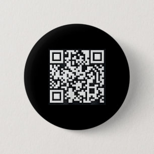 QR Trump President Trump Dance Code Funny Uni Ronde Button 5,7 Cm