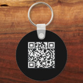 QR Trump President Trump Dance Code Funny Uni Sleutelhanger (Voorkant)