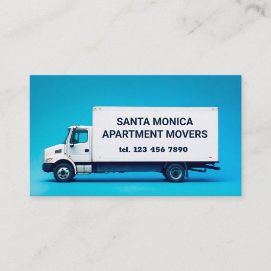 QR-verhuizingen Visitekaartje (Voorkant)