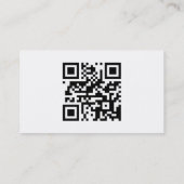QR-Visitekaartje Visitekaartje (Achterkant)