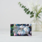 QR voedingsdeskundige diëtist Visitekaartje (Staand voorkant)