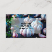 QR voedingsdeskundige diëtist Visitekaartje (Voorkant)