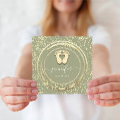 QRCode Logo Reflexology Foot Massage Feet Confetti Vierkante Visitekaartje