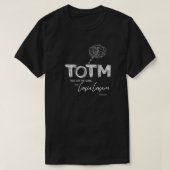 QRCODE_TOTM_TakeoffThemask-podcast T-shirt (Design voorkant)