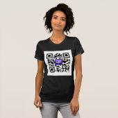 QReller.com de gecodeerde accessoires van de Douan T-shirt (Voorkant volledig)