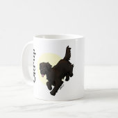 QRPup Cup - Chocolade Koffiemok (Voorkant links)