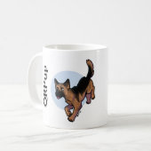 QRPup Cup - Duitse Herder Koffiemok (Voorkant links)