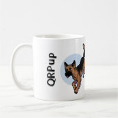 QRPup Cup - Duitse Herder Koffiemok (Links)