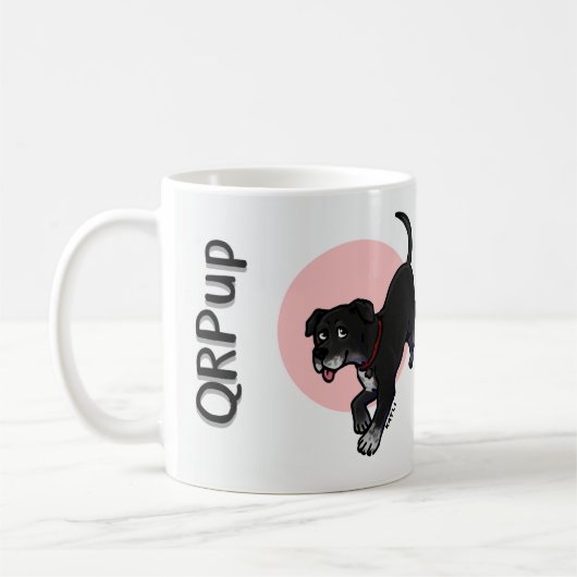 QRPup Cup: Sophie Koffiemok (Links)