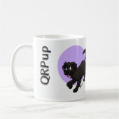 QRPup Cup - Zwarte Terrier Koffiemok (Links)