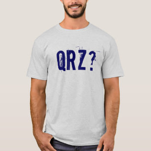 QRZ? Mannelijke radio Ham T-Shirt
