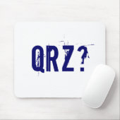 QRZ? Radio Ham Mousepad Muismat (Met muis)