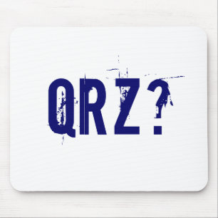 QRZ? Radio Ham Mousepad Muismat