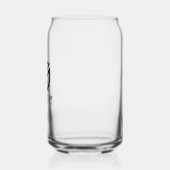 QSI Secundaire Logo - Pint Glass Blikvorm Glas (Links)