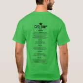 QSI World Tour 2025 T-shirt (Achterkant)