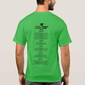QSI World Tour 2025 T-shirt