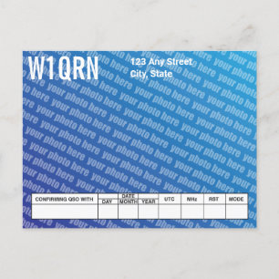 QSL Kaart Voeg je eigen foto toe