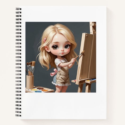 QT3 schetsboek voor kunstenaars Notitieboek (Voorkant)