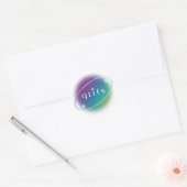 QTIFS-stickers Ronde Sticker (Envelop)