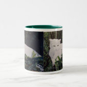 Qtip-Waterverf Tweekleurige Koffiemok (Center)