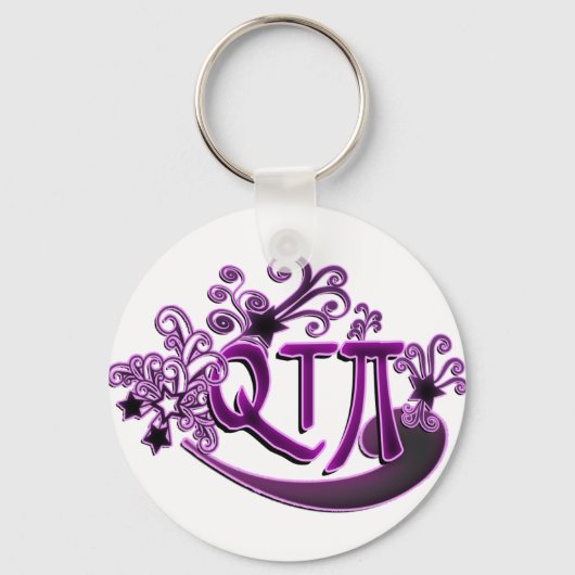QTPi Phonetic Cutie Pie Girl Sleutelhanger (Voorkant)