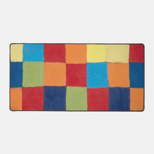 "QU 1" Kleurenkaart | Paul Klee | Bureaumat (Voorkant)