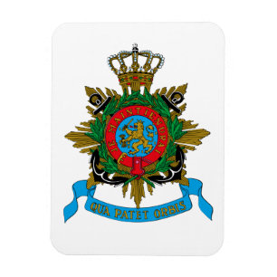 Qua Patet Orbis - Korps Mariniers Embleem Magneet