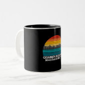 Quabbin Reservoir Massachusetts Tweekleurige Koffiemok (Voorkant links)